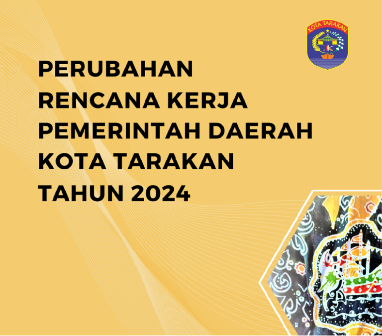 Perubahan RKPD Kota Tarakan Tahun 2024