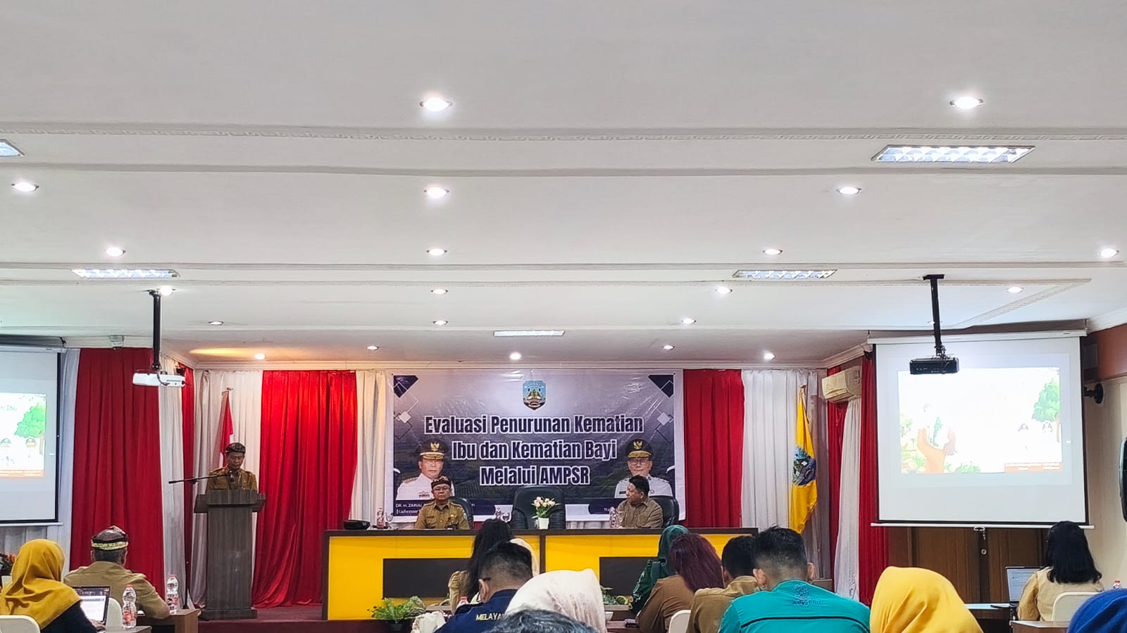 Bappeda Litbang mengikuti Kegiatan Evaluasi Penurunan kematian Ibu dan Kematian Bayi